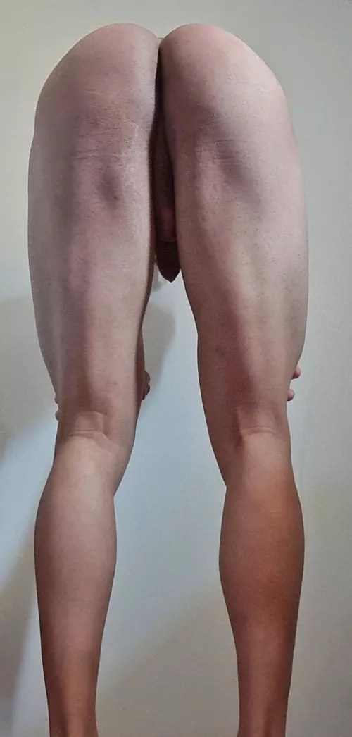 Bent over 😛