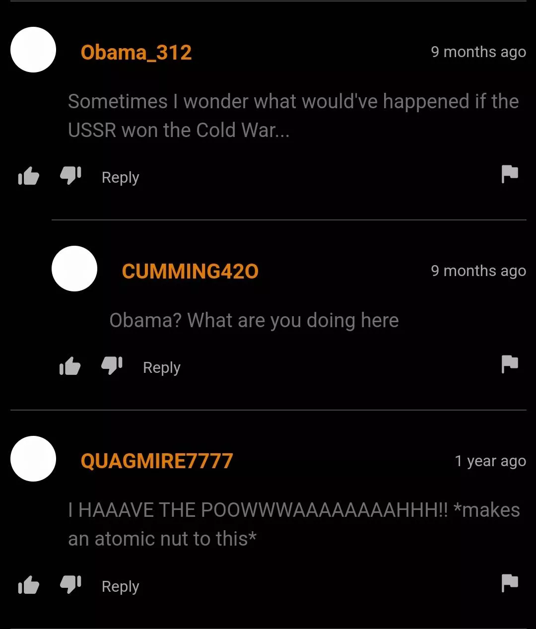 Best string of comments I've ever seen