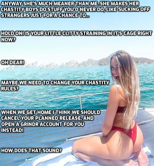 Betrayed by your lack of self control.