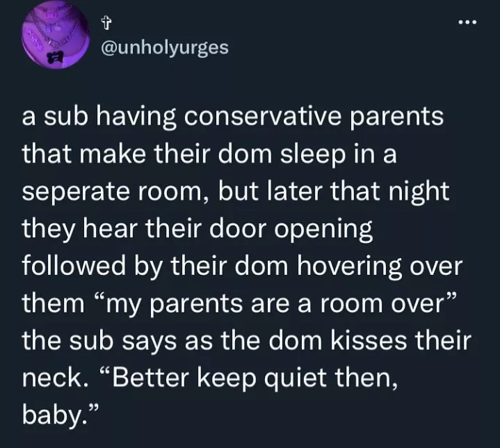 Better keep quiet! Hehe 😋