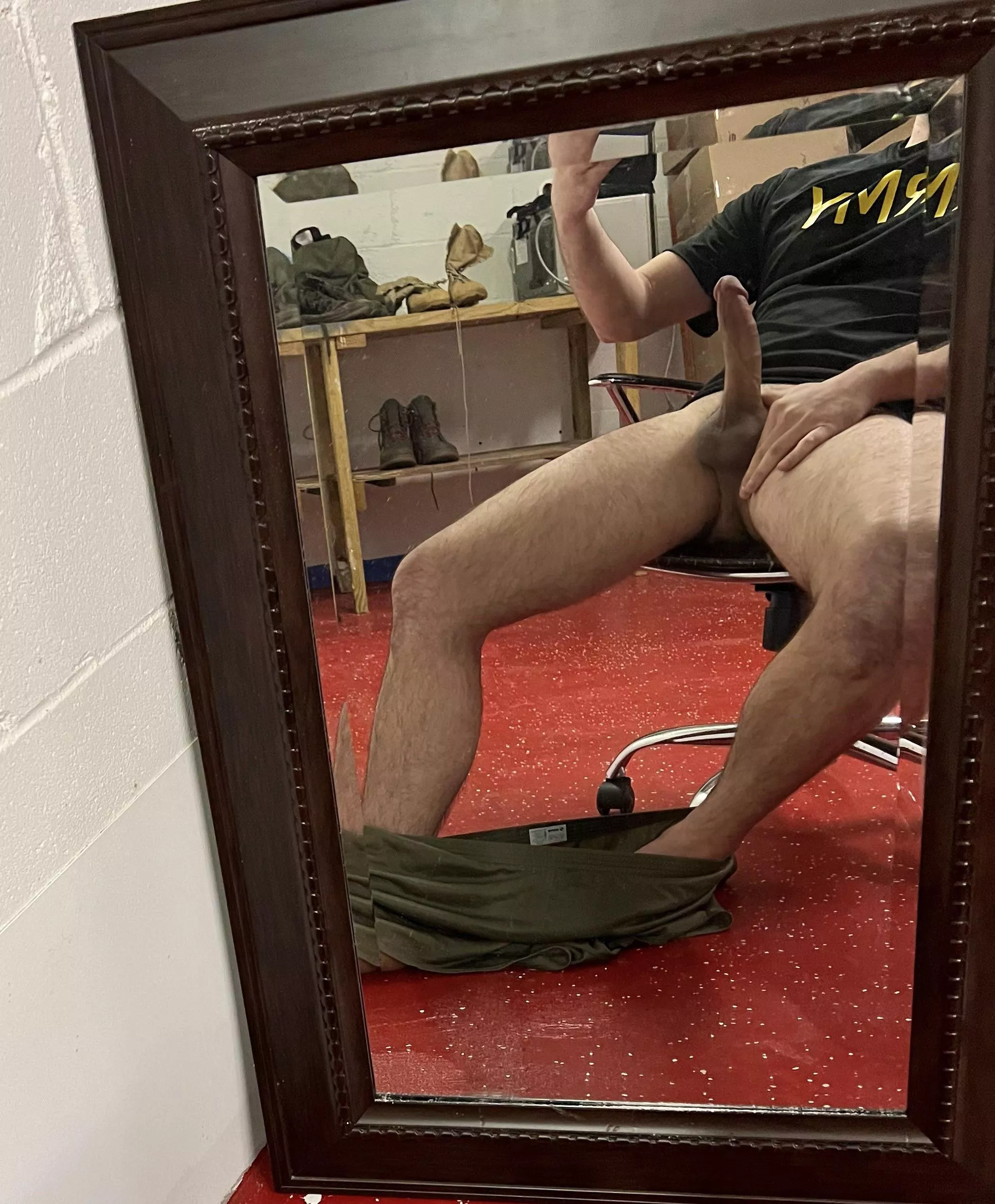 Big army cock