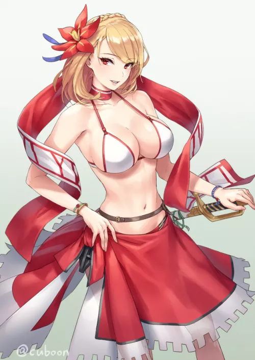 Big Bri'ish Boobies 2.0 (HMS Prince Of Wales, Azur Lane, Royal Navy Faction)