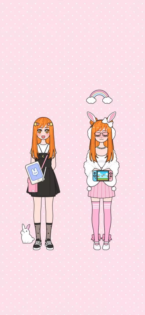 Big me / little me 🌸 actually I do not see yo much difference hahaha I dress like little me a lot 🤣