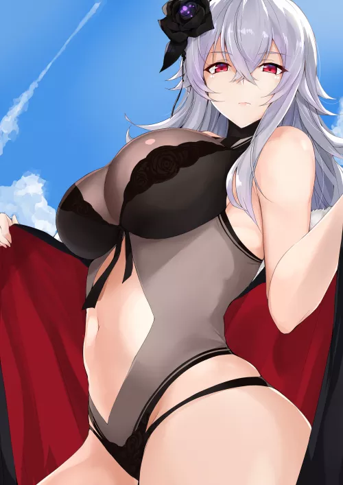 Big Titty German Engineering (KMS Graf Zeppelin, Azur Lane, Ironblood Faction)