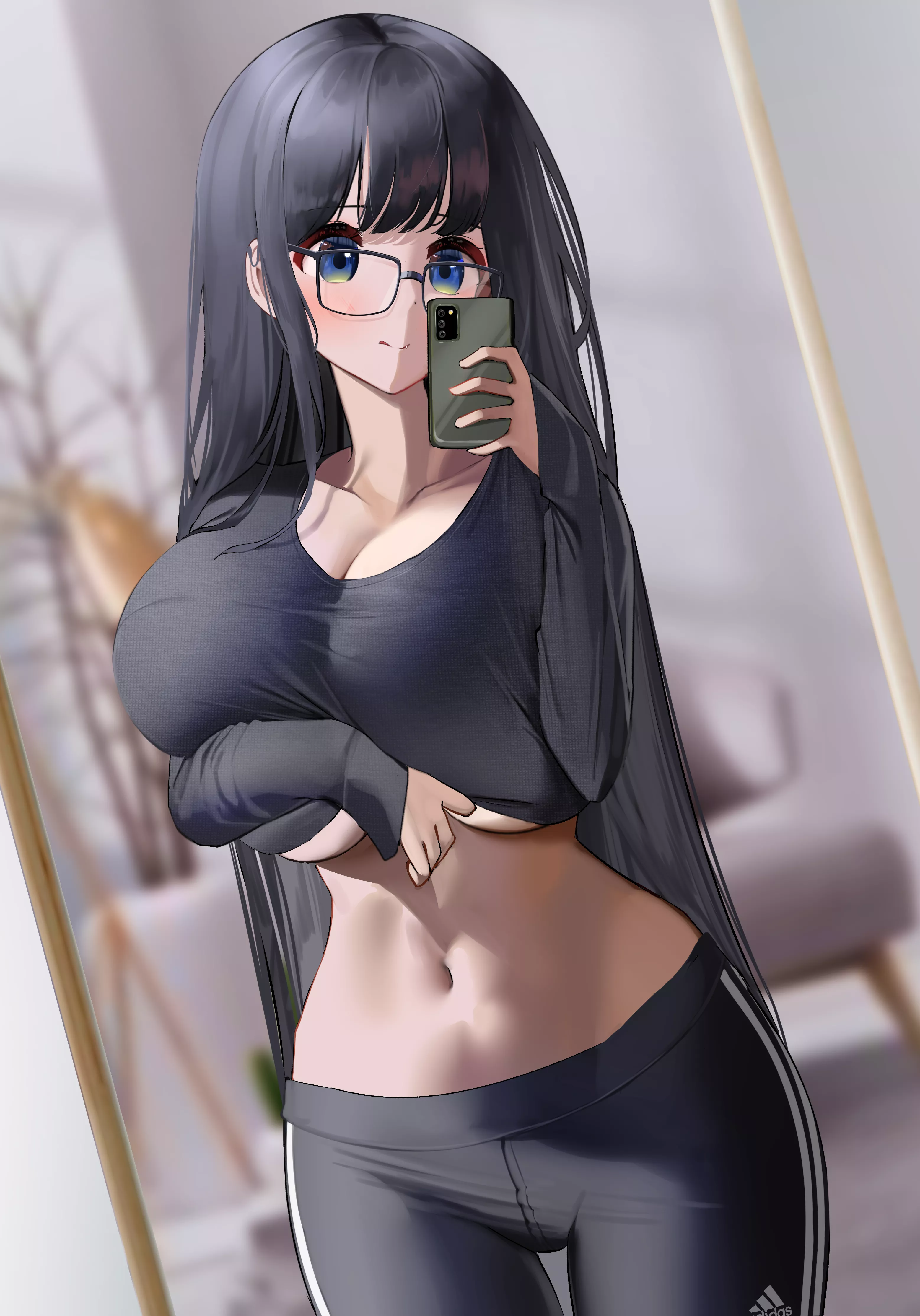 Big Titty Workout GF (Artist's OC)