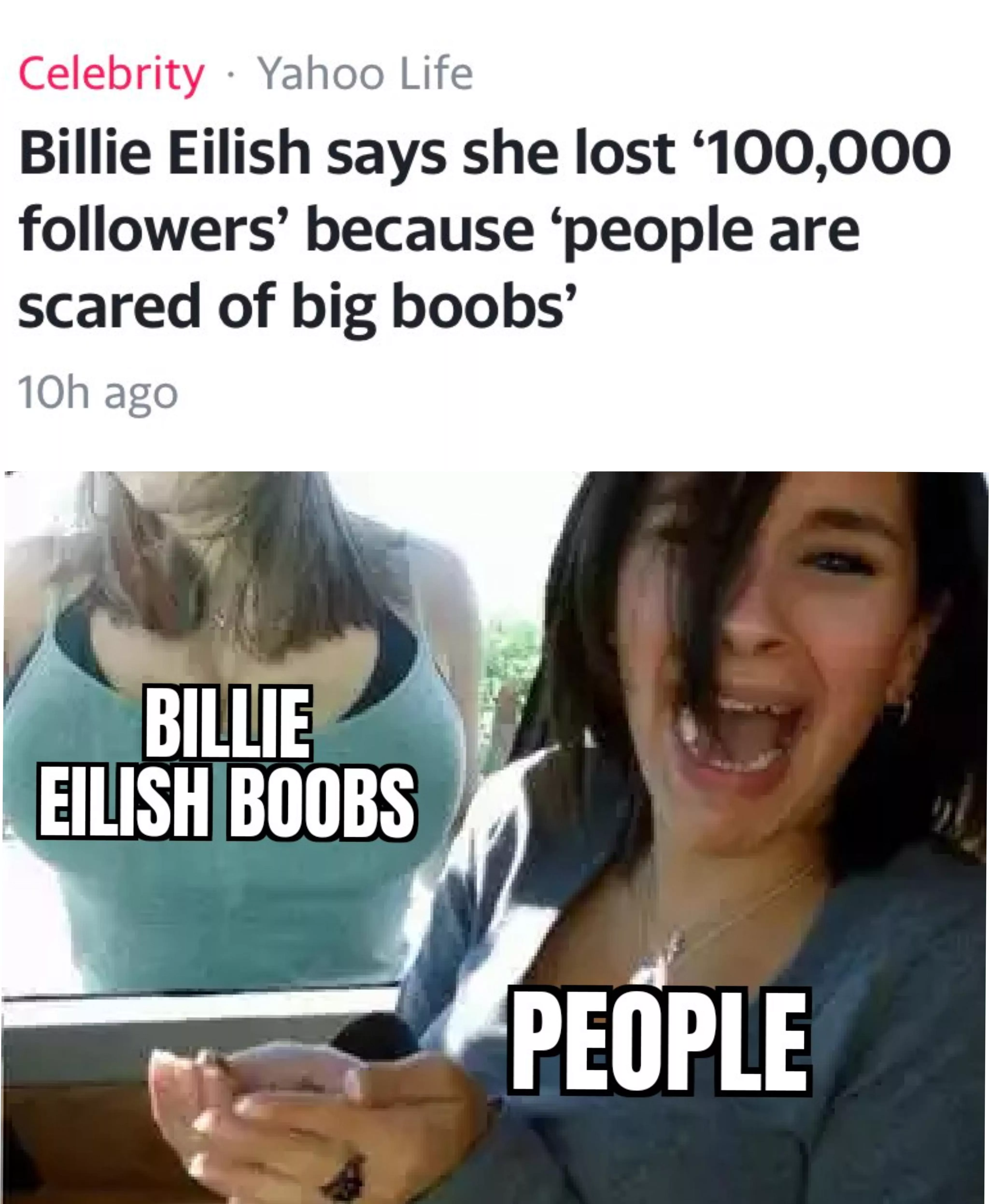 Billie Eilish might be kinda crazy