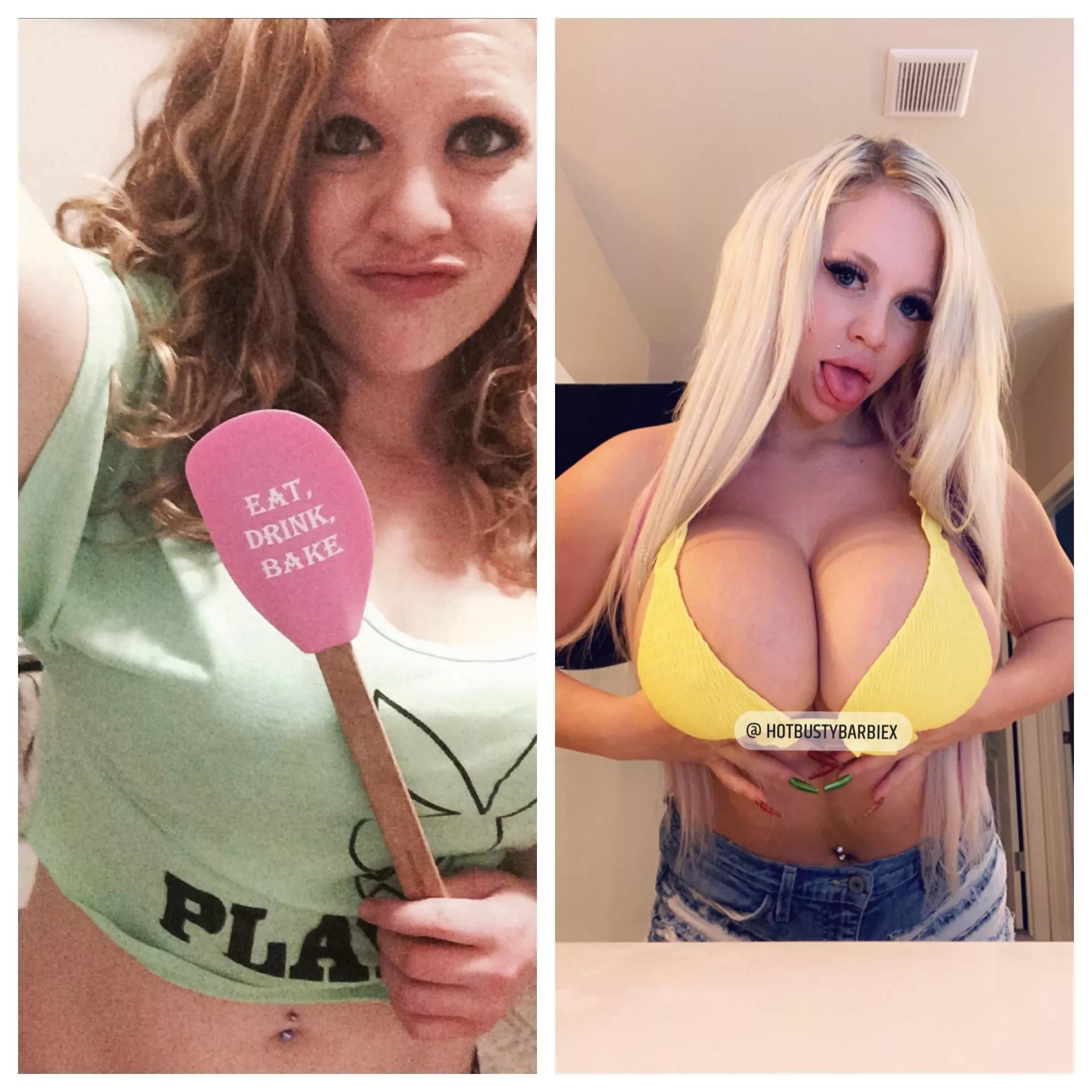 Bimbofication before adn after... happily ever after as a bimbo Bimbofication before adn after... happily ever after as a bimbo