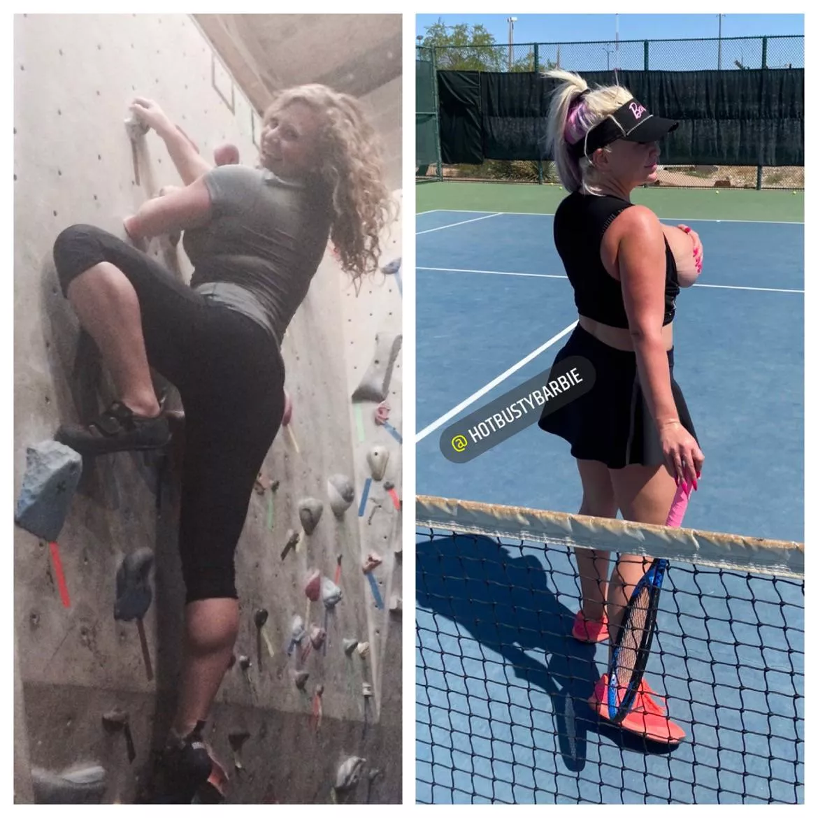 Bimbofication before and after Bimbofication before and after