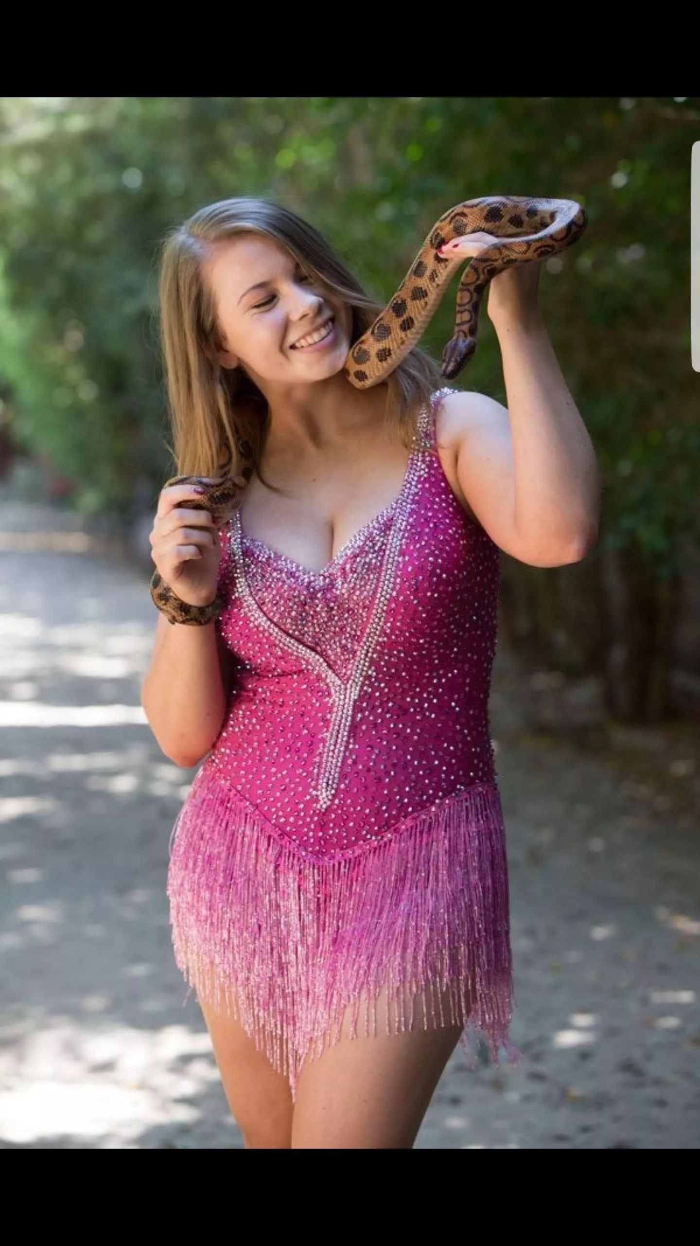 Bindi Irwin and her massive jugs