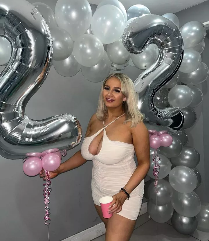 Birthday boobs