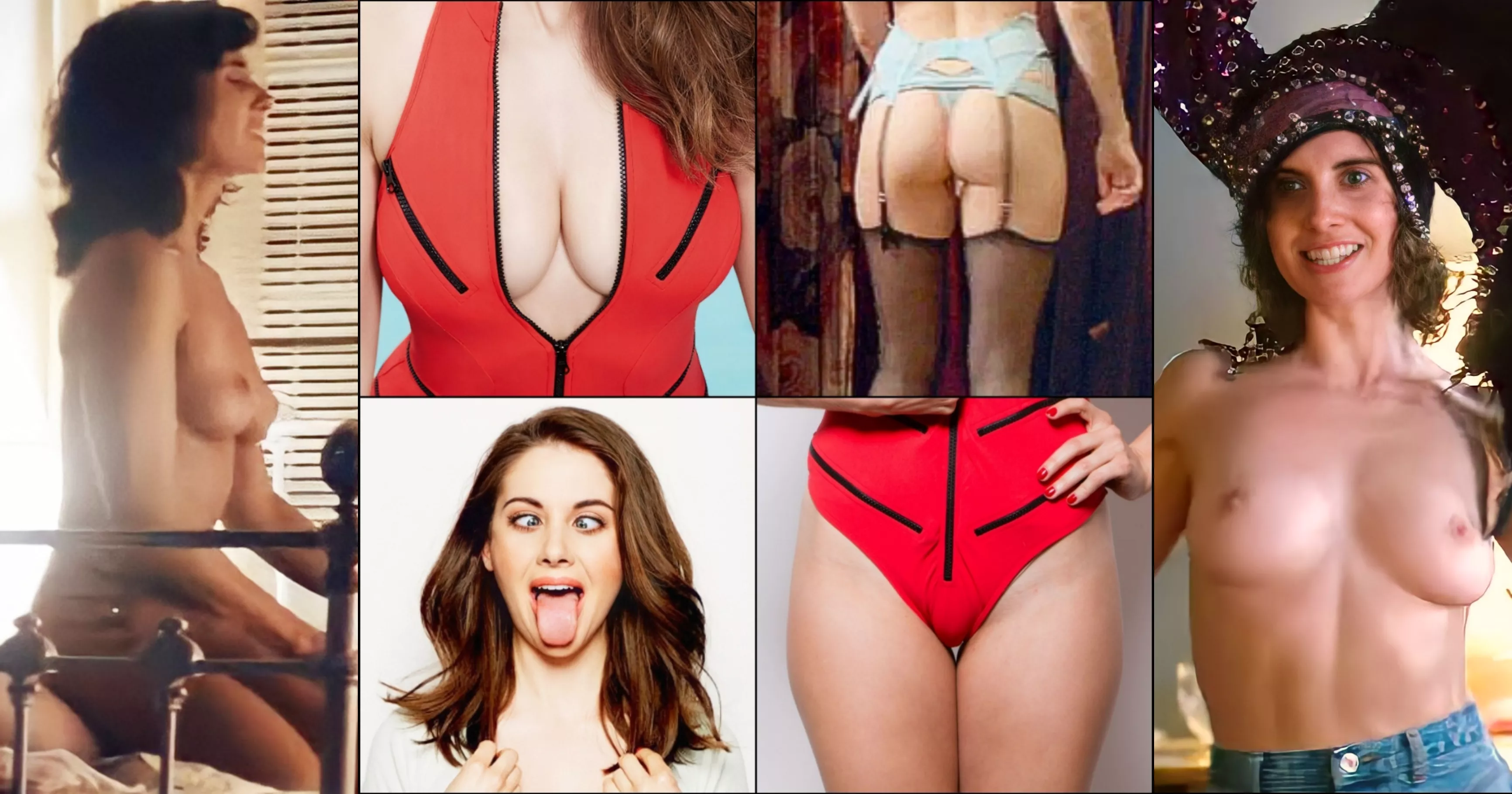 Birthday girl Alison Brie and her highlights