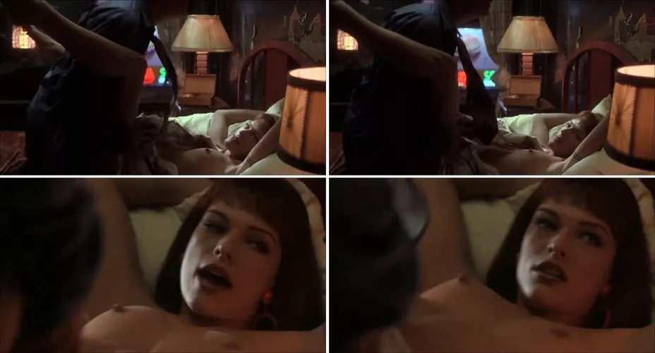 Birthday Girl Milla Jovovich in the 1998 film 