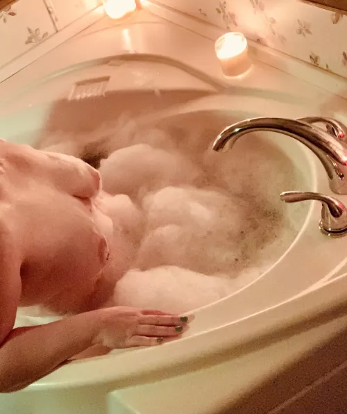 Black bath bomb bubble bathโฆand boobies โค๏ธ