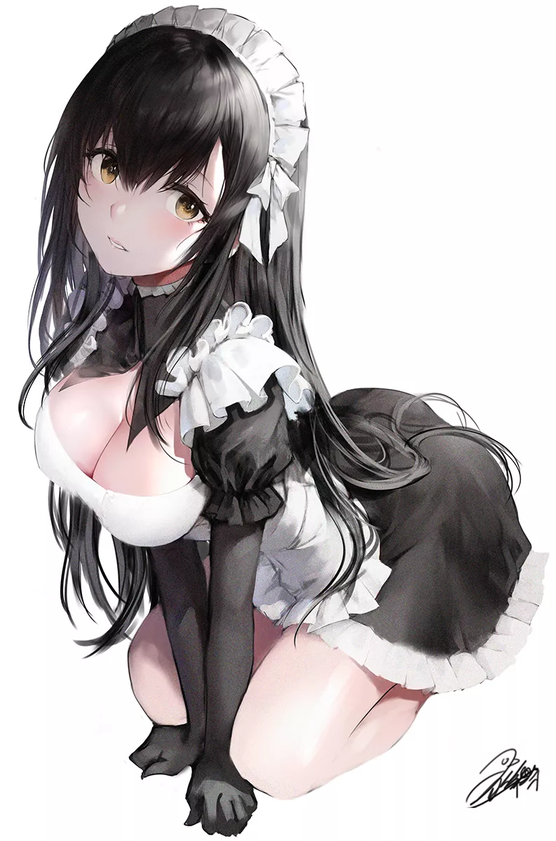 Black Hair Maid [Original]
