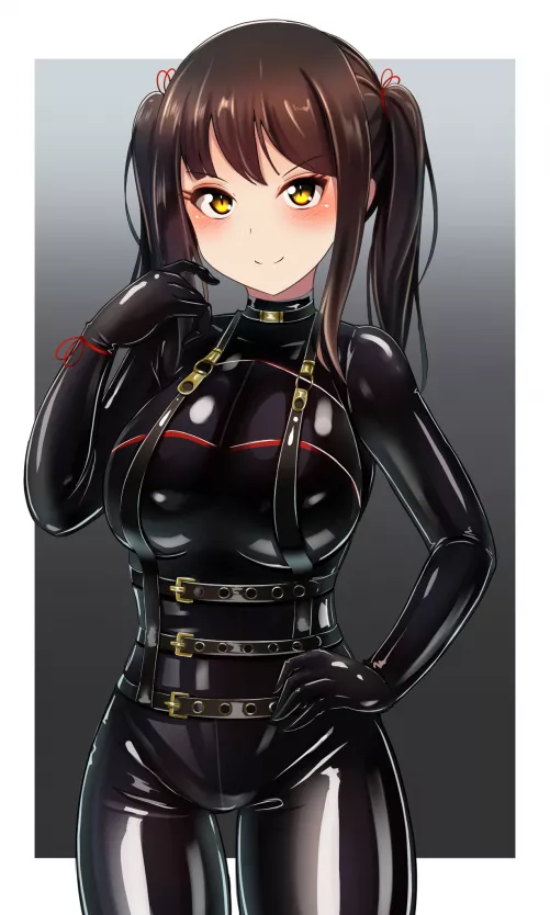 Black Latex Suit (Ibusuki) [Original]