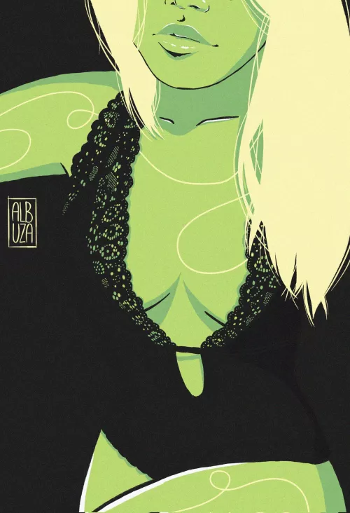 Black Lingerie (Albuza) [Model]