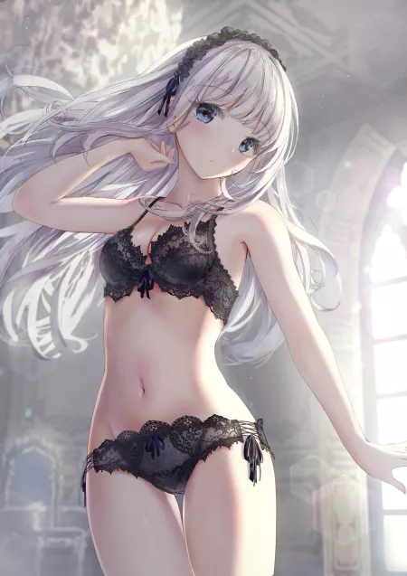 Black lingerie [Original]