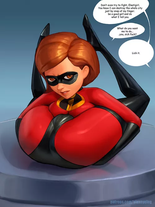 Blackmailing Elastigirl (Olexey Oleg)