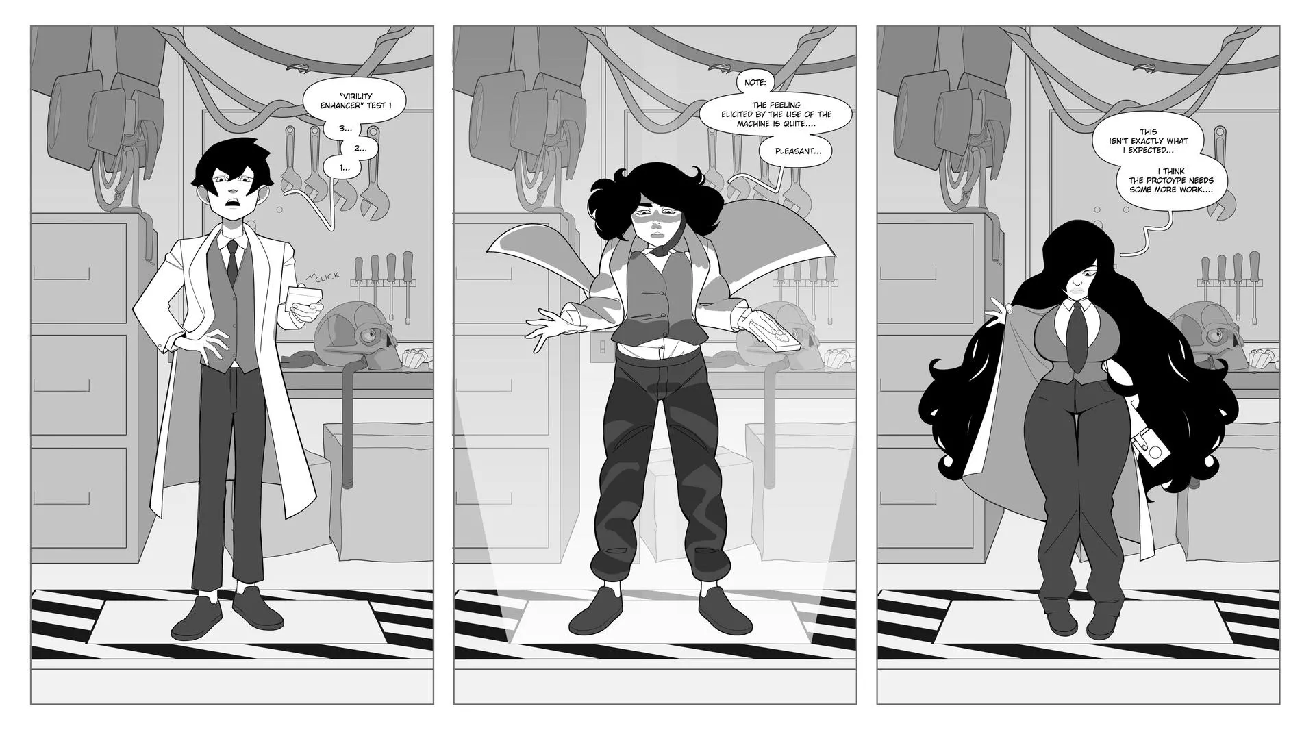 Black/White Experiment by CastleDolphyn (MTF/TG) Black/White Experiment by CastleDolphyn (MTF/TG)
