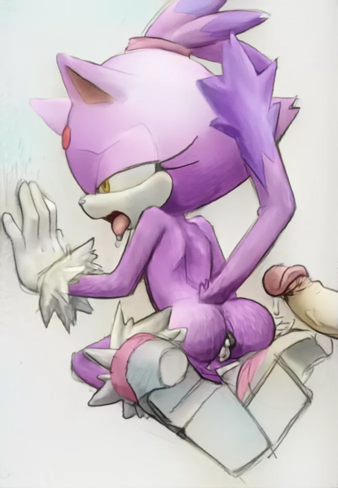 Blaze after cumming hard(Felixguara)