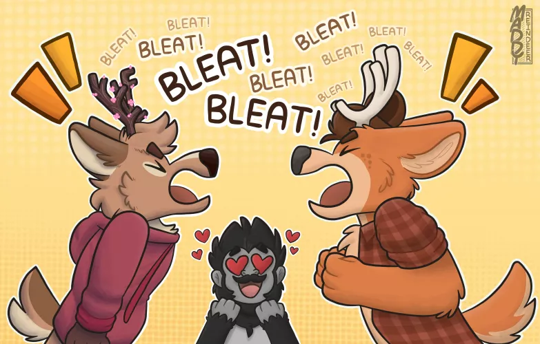 Bleat Off!!! (Art by me)