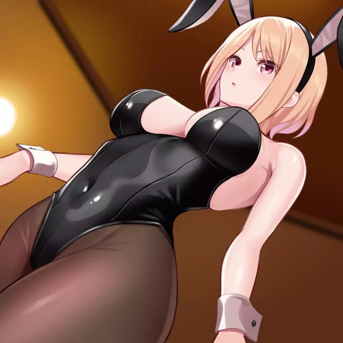 Blonde Bunny Girl