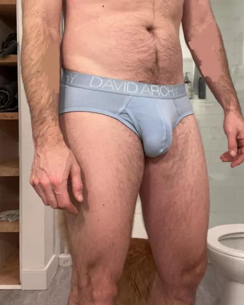 Blue briefs