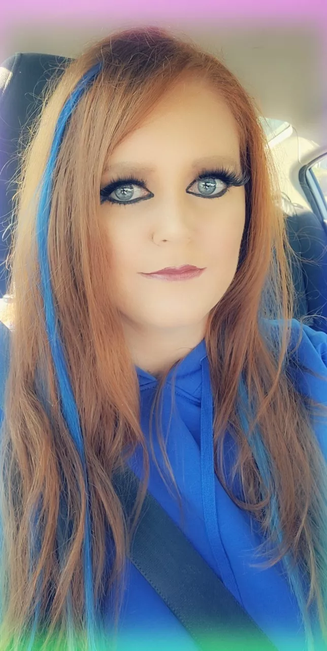 Blue brings out the color of my eyes!!!