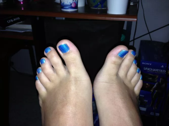 Blue goes with everything.