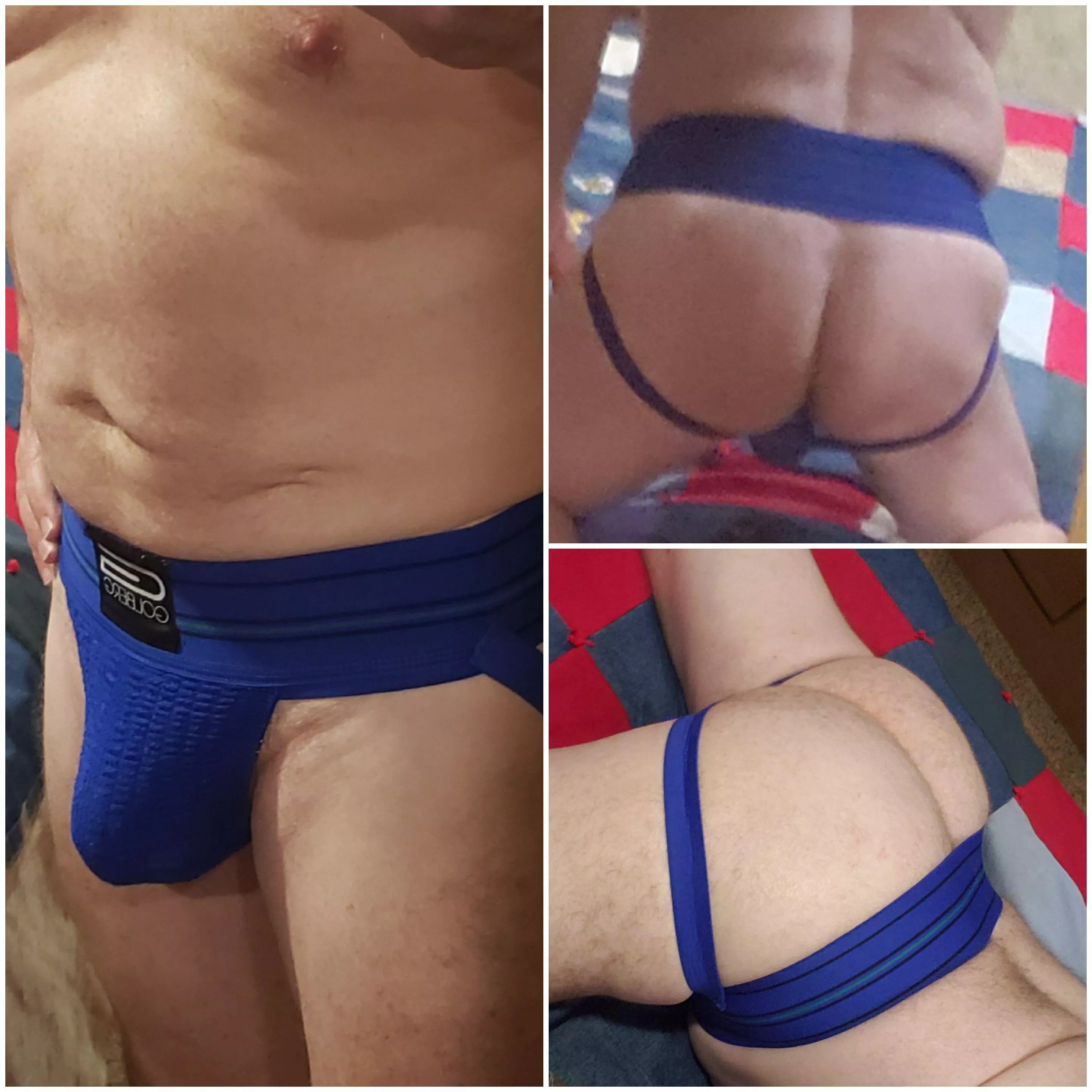 Blue is my favorite color. how different colored jocks do you have? 8