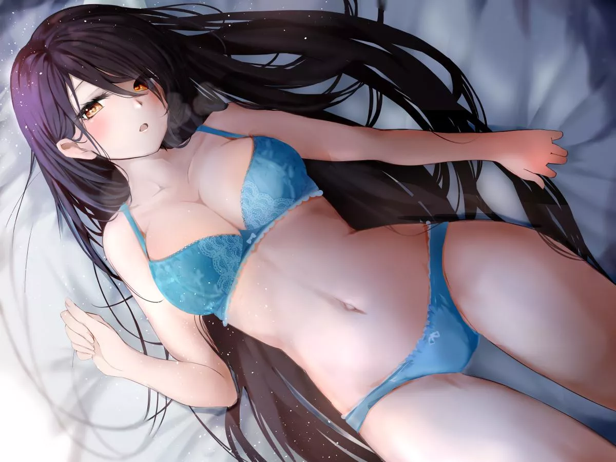 Blue Lingerie [Original]