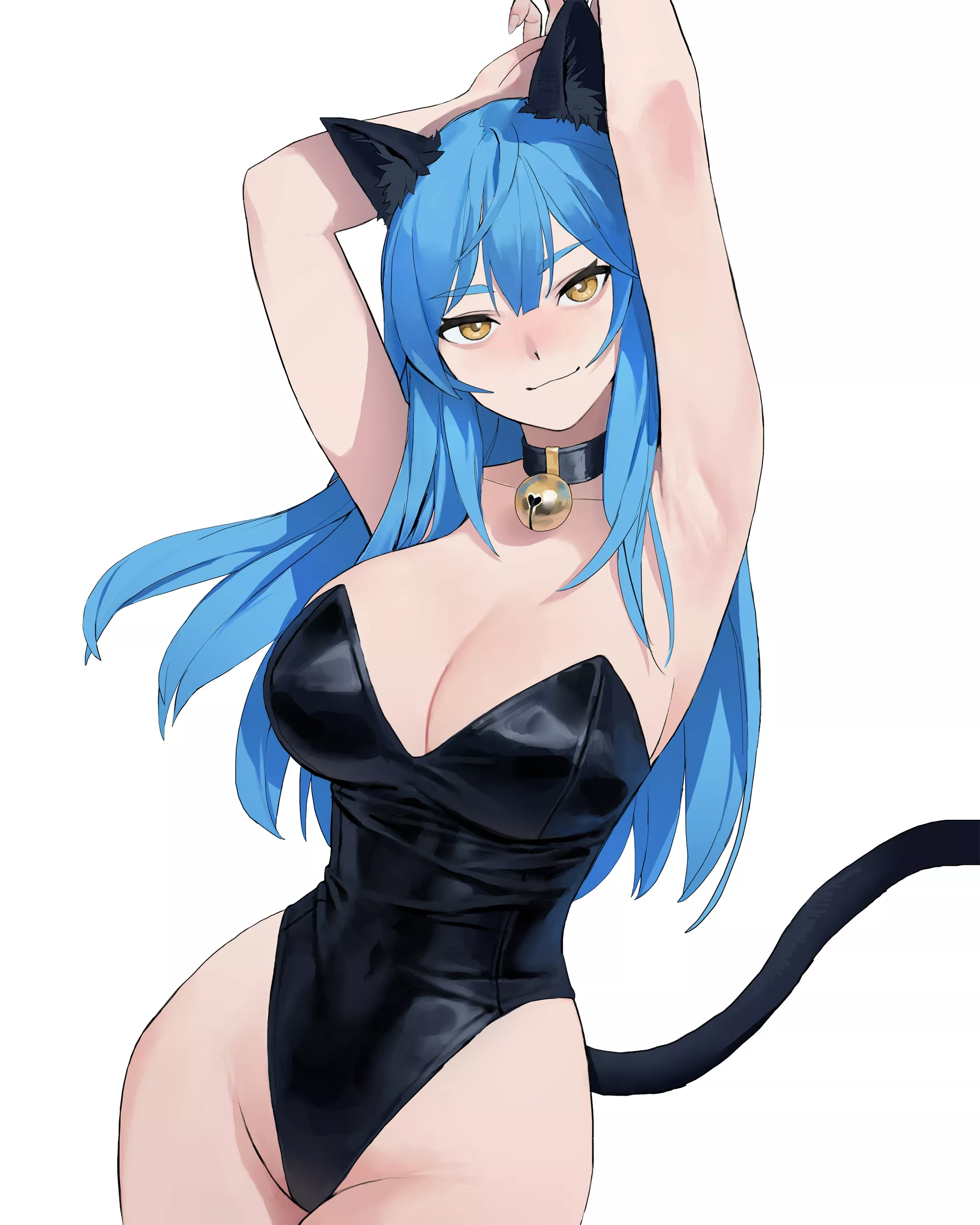Blue nekomimi