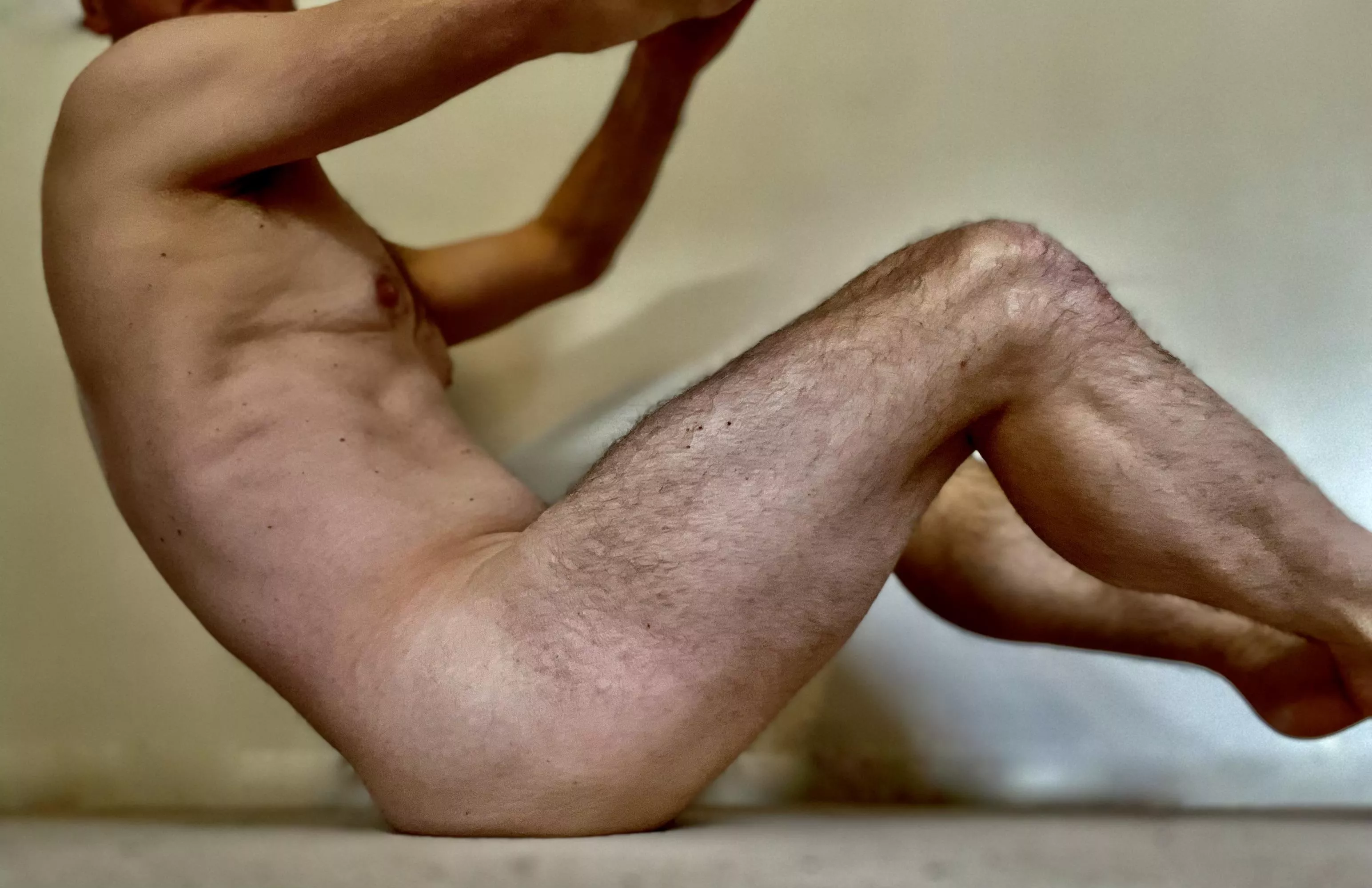 Boat pose (no sock 😜for those that remember the side plank)