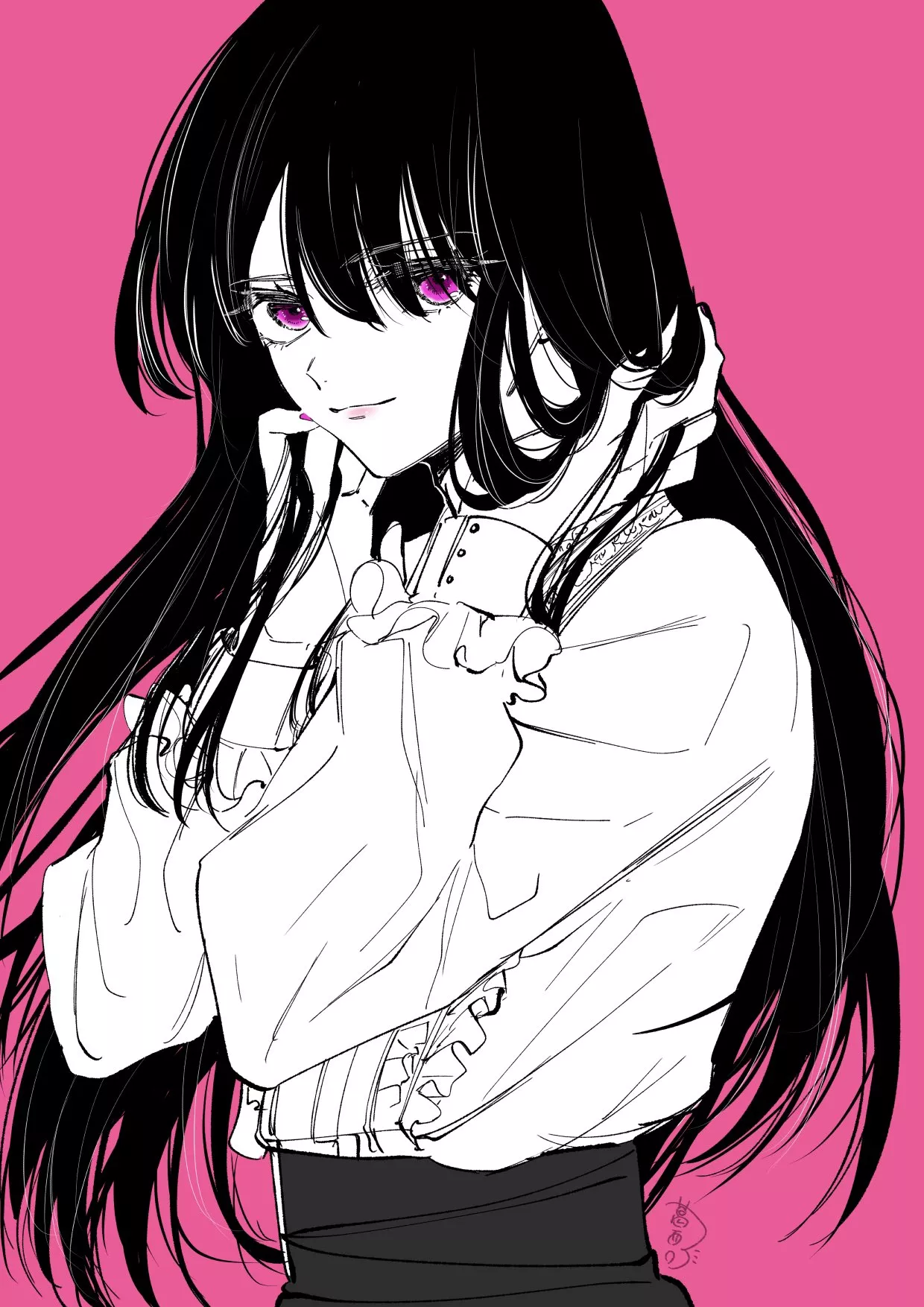 Bois with long hair are so sexy