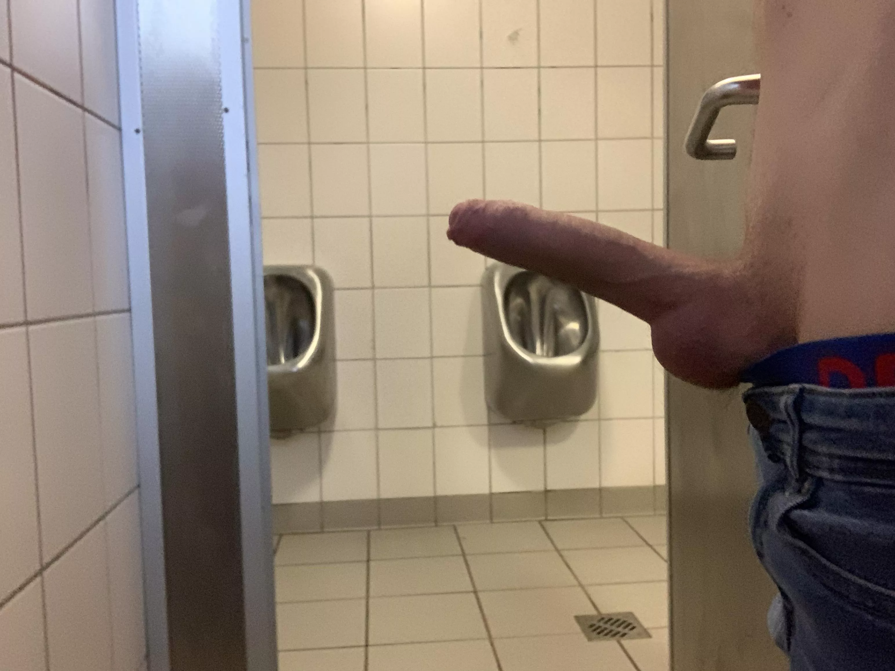 Boner in full sight of everybody!