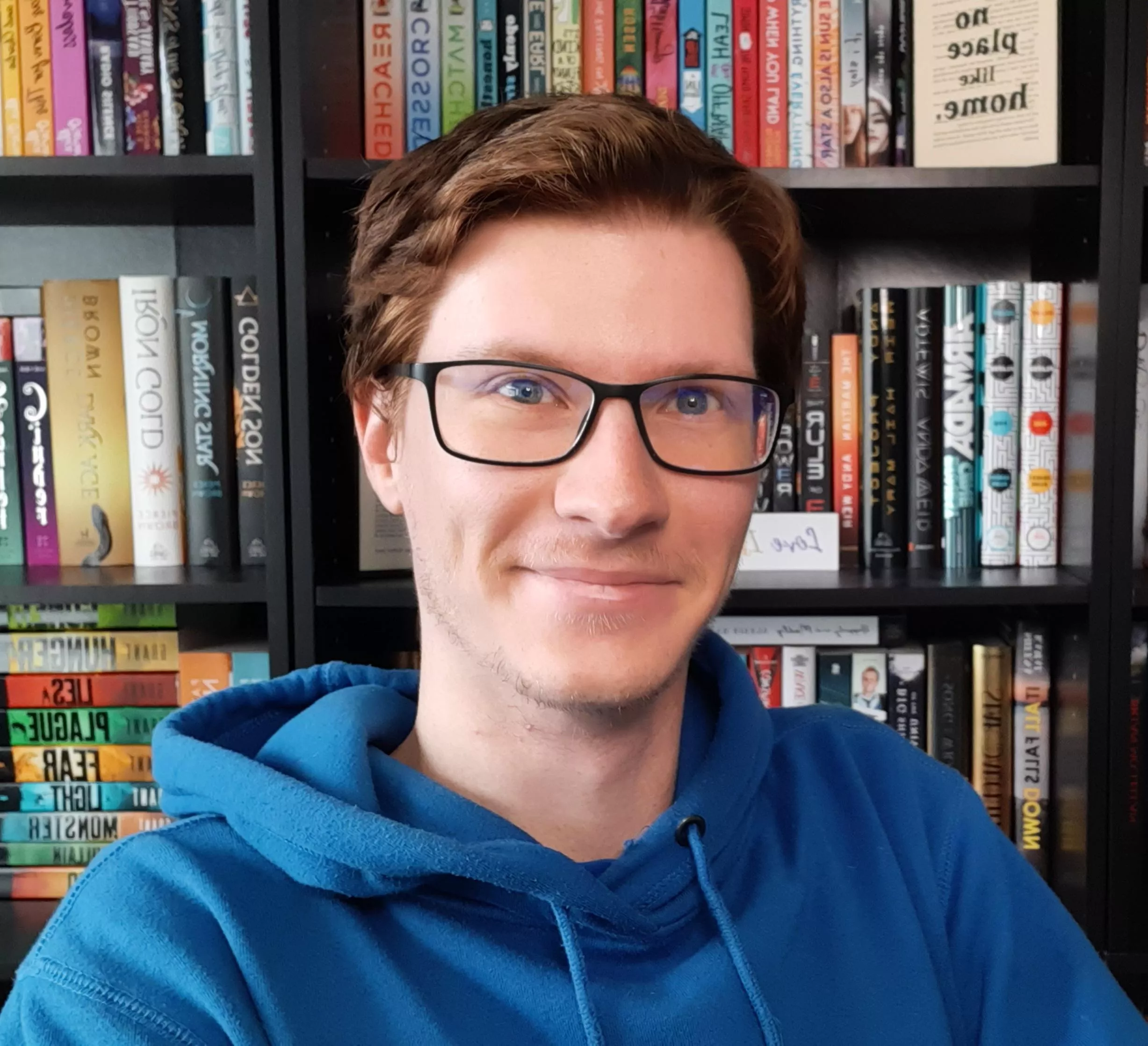 books are cool okay 👌. Also feeling handsome today 😋