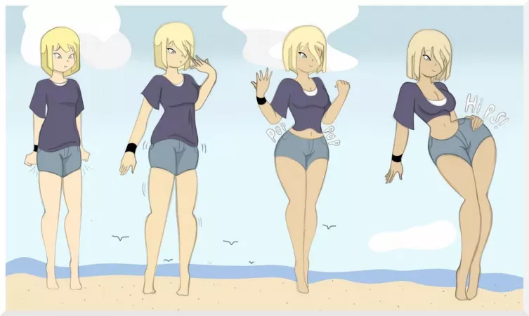 Booty-Bump Shorts (Boob/Ass Expansion) by ChompWorks