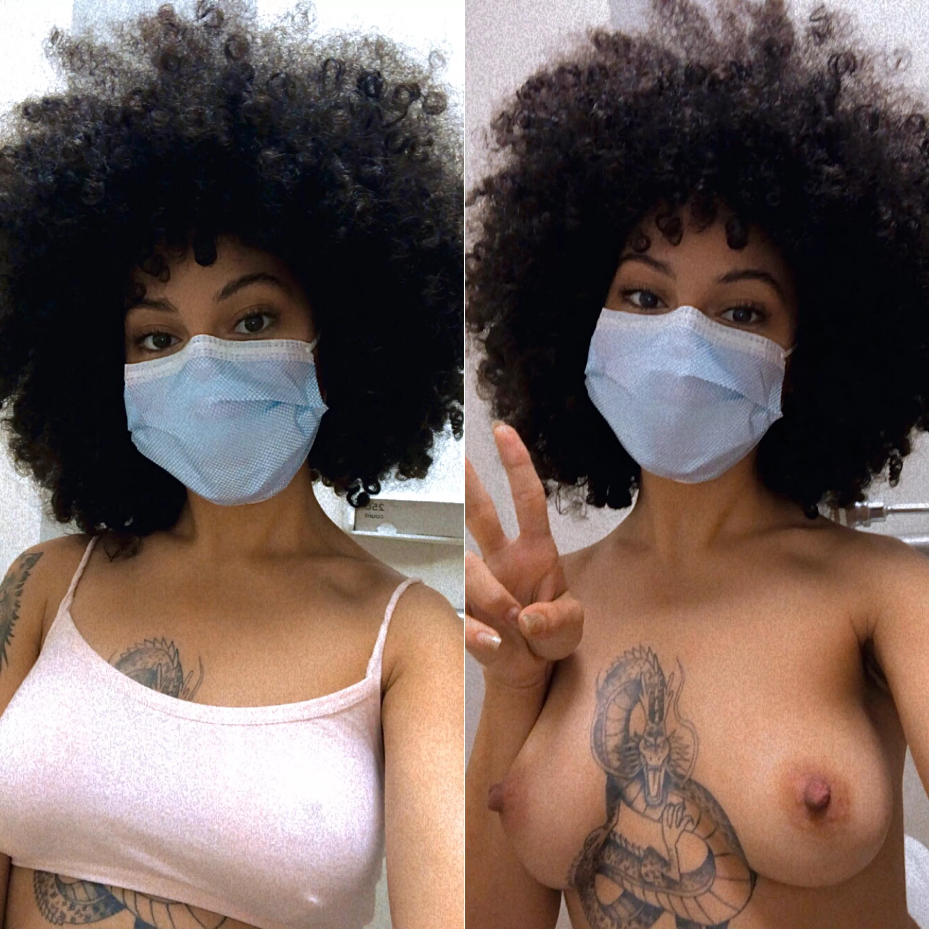 bored on break at work 😁✌️