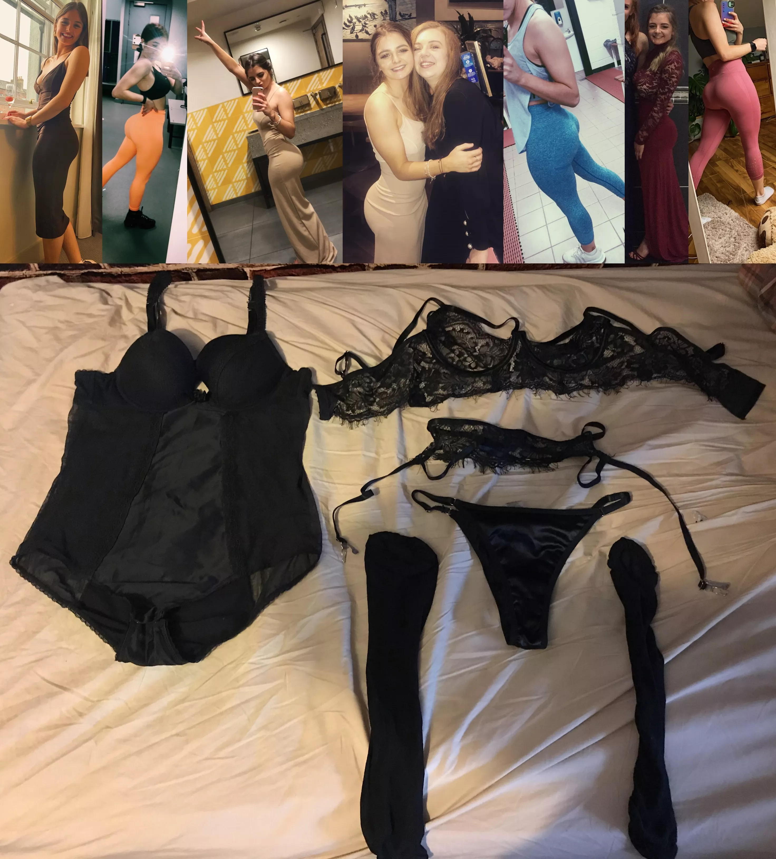 'Borrowing' lingerie from the most popular girl in school