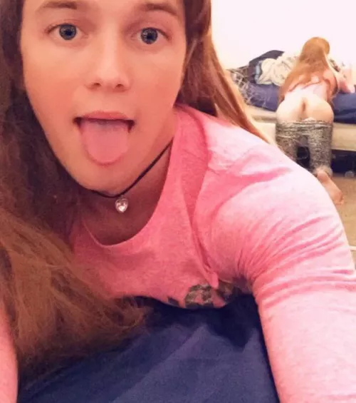 Both ends are open😛🍑