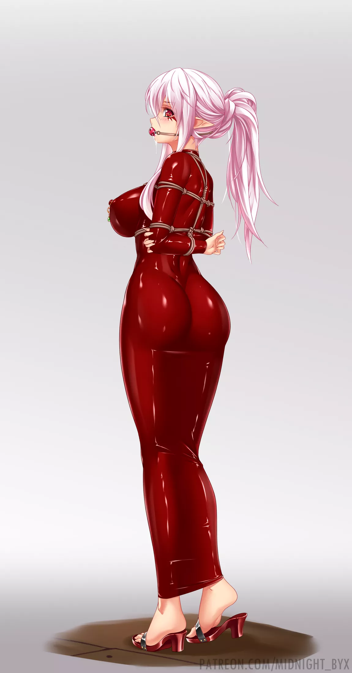 Bound Elf Red Latex (Midnight) [Original]