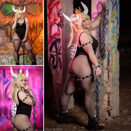 Bowsette cosplay by KhalRosi 👑
