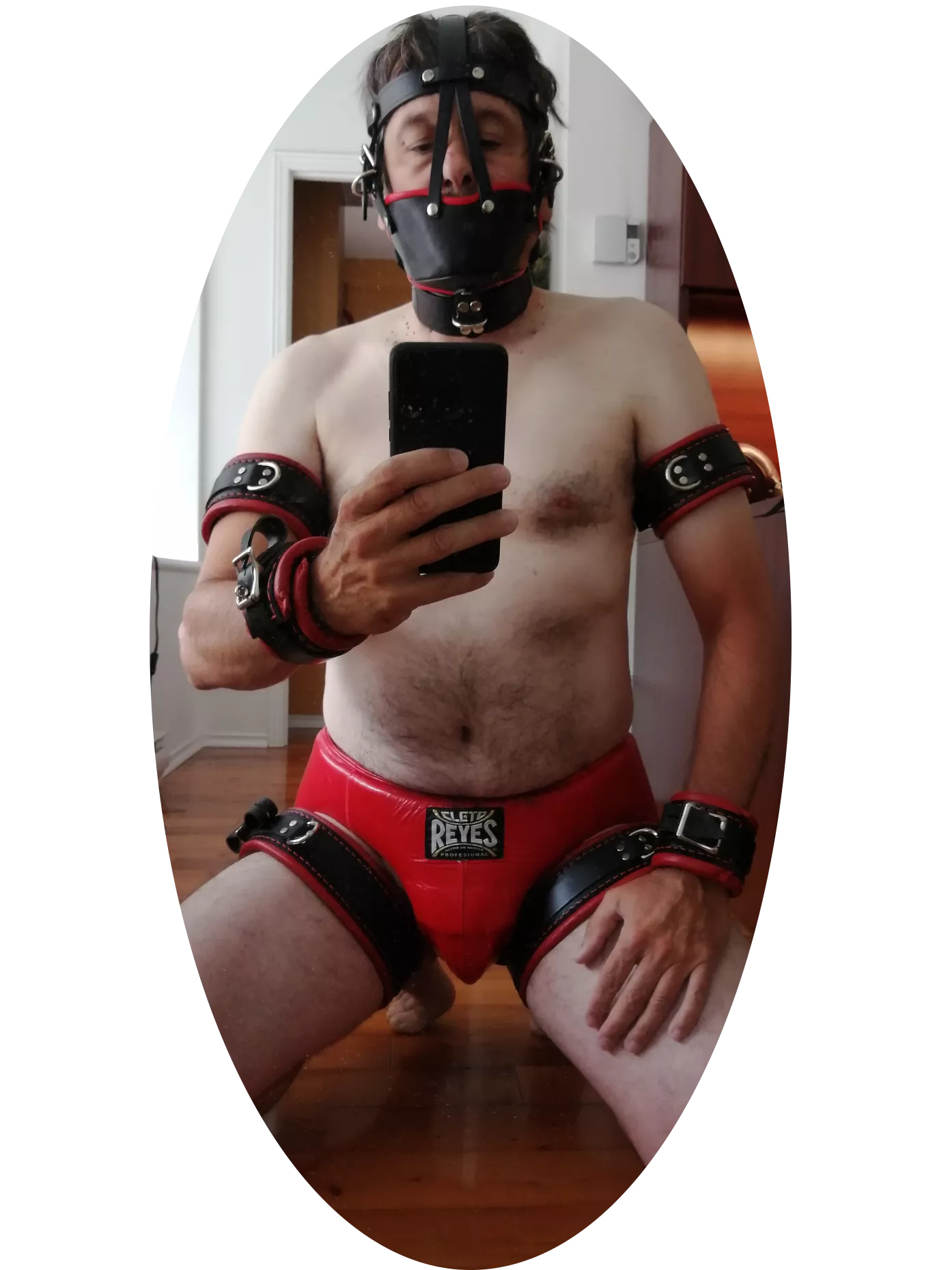 Boxing cup and bondage kink. Boxing cups can make interesting temporary chastity devices! Can't talk, can't touch my junk. I just need someone to tie me tight and have fun.