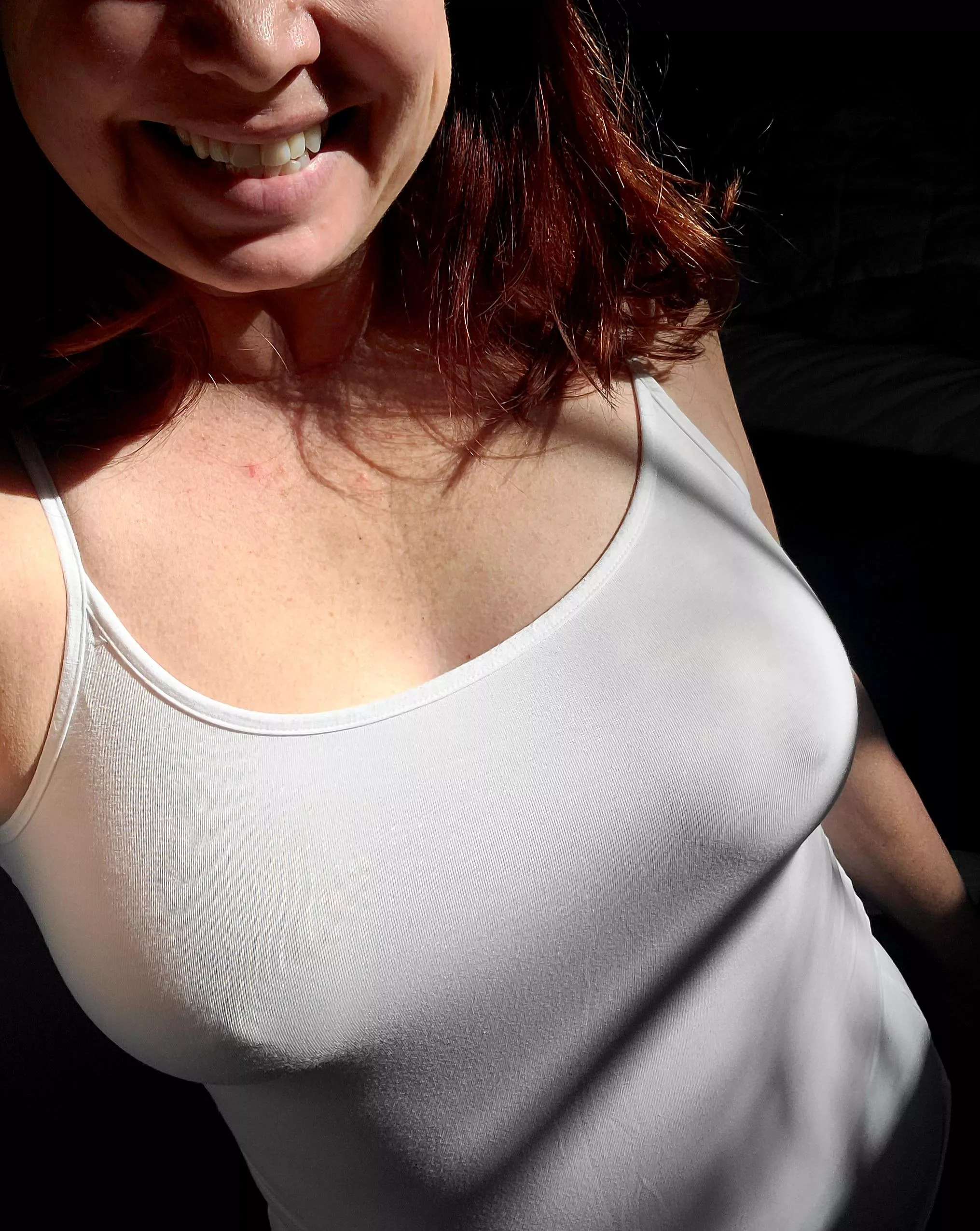 Bra-free weekend. The girls are so happy!