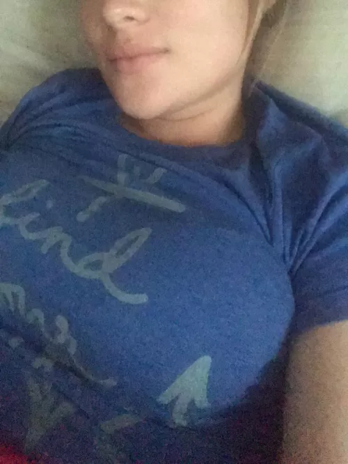 Braless about to go shirtless