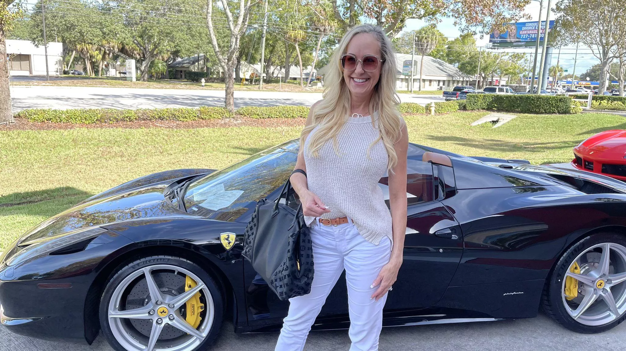 Brandi or the Ferrari?
