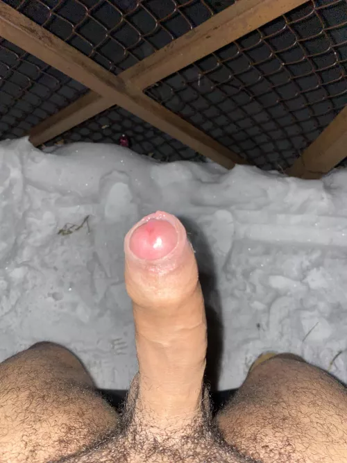 Braved the cold for my first outdoor jerk of 2022