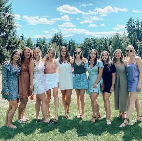 Bride and Bridesmaids Bride and Bridesmaids