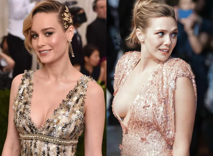 Brie Larson and Elizabeth Olsen own me today