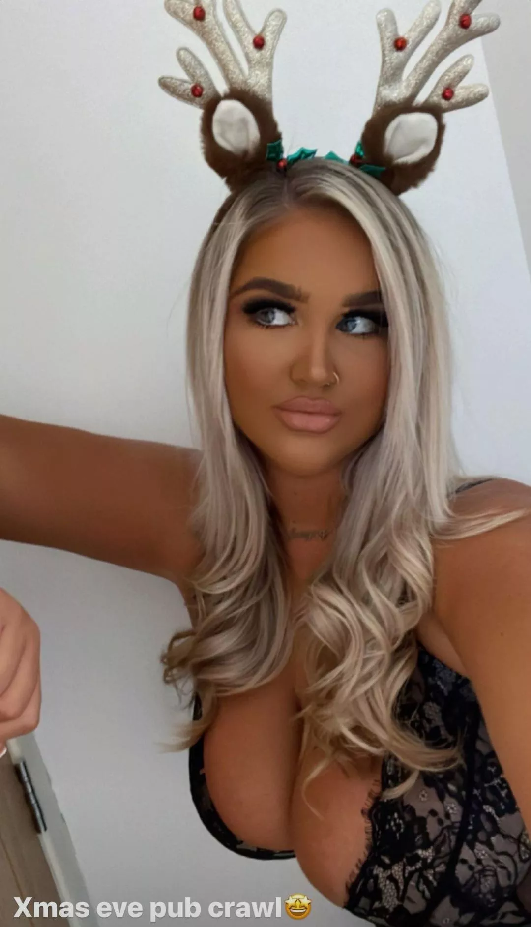 Bringing the festive cleavage